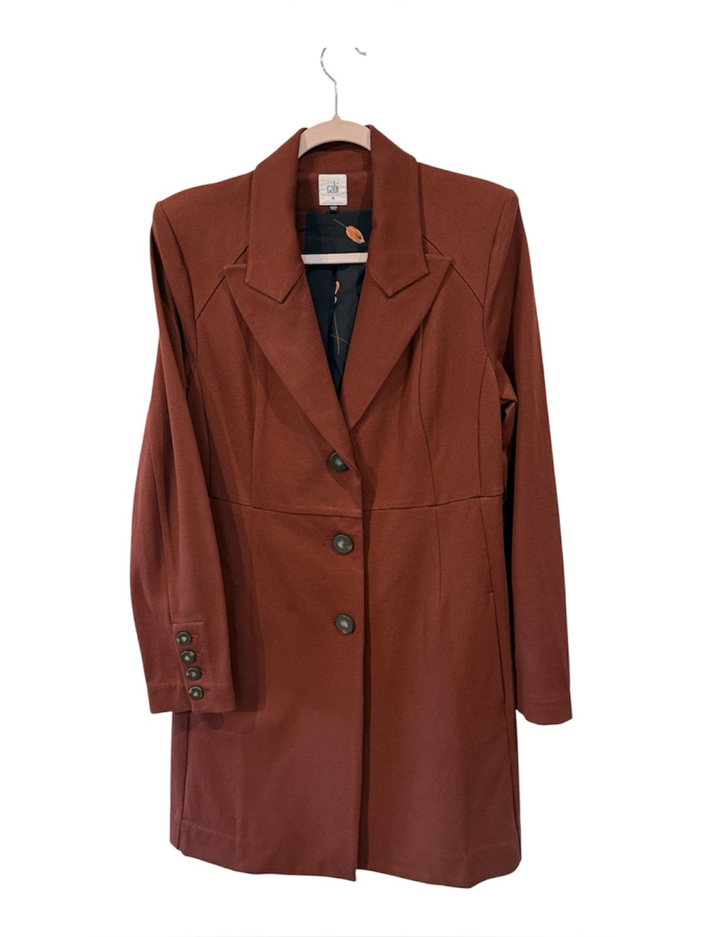 CAbi Women’s Tailored Long Coat